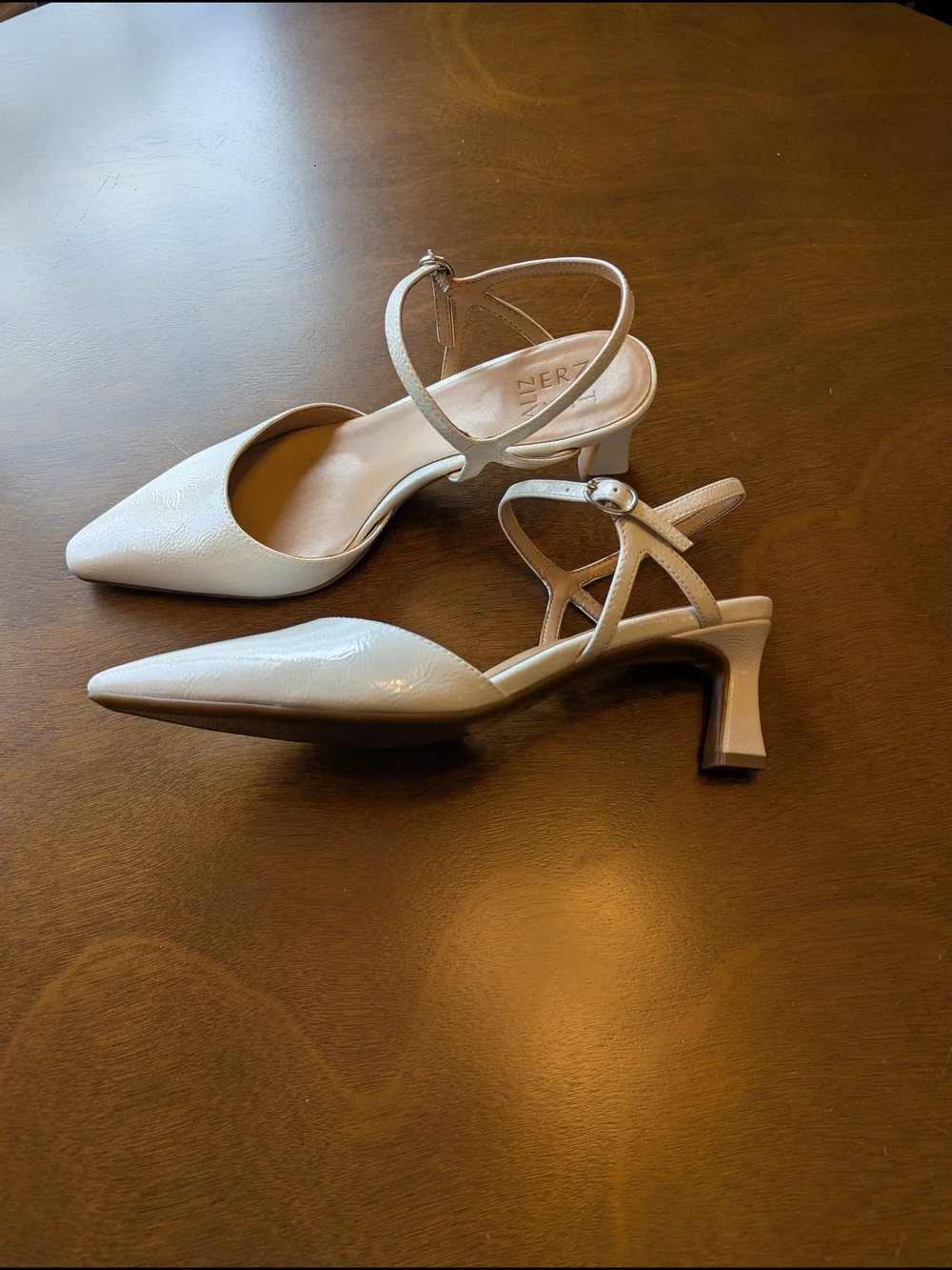 Naturalizer Tara Pump Warm White Glazed